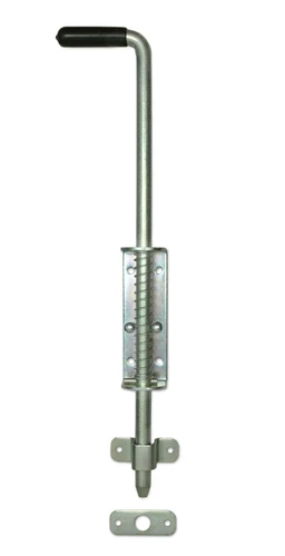 Rígeľ navárací ø 14 mm, L = 420 mm, pozinkovaný s pružinou