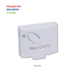 Prijímač zásuvný, 4-kanálový, pamäť na 1024 vysielačov