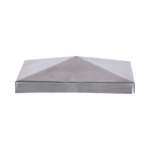 Stříška plechová 80 x 80 mm, tloušťka 1,5 mm - slide 2