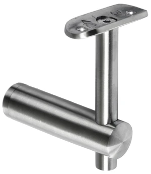 Držiak madla ø 42,4 mm ploché uchytenie, brúsená AISI 304 - slide 0