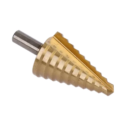 Stupňovitý kužeľový vrták HSS 4341 TiN 9 - 36 mm