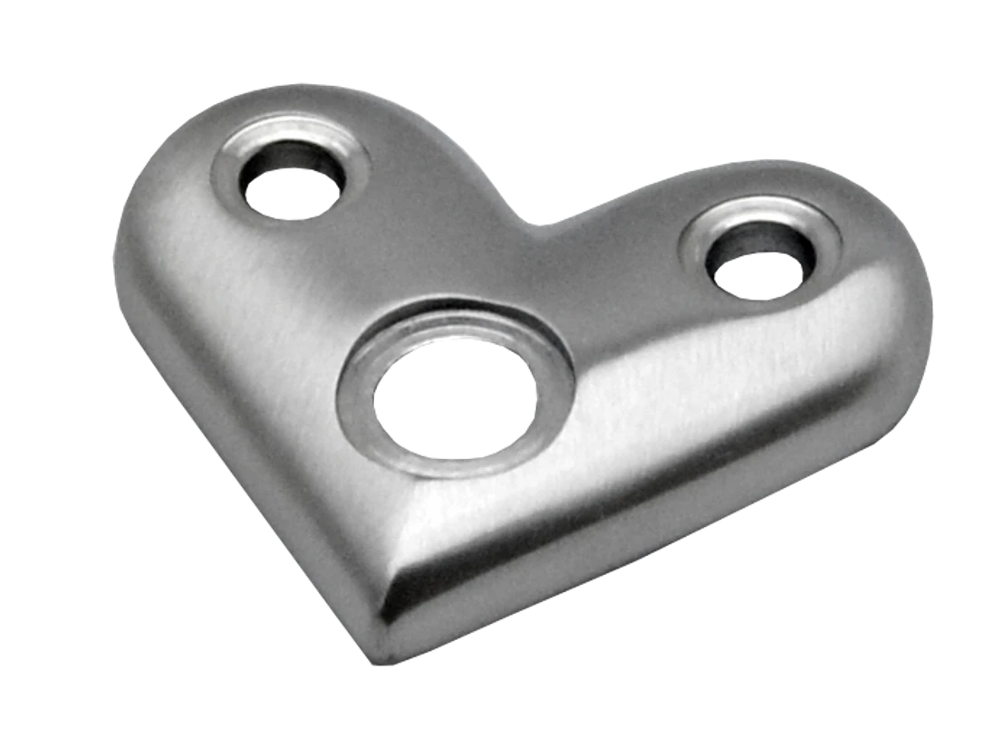 Nadpájacia platňa na trubku ø 42,4 mm, brúsená AISI 316