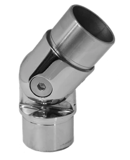 Spojka nastaviteľná na trubku ø 42,4 mm, leštená AISI 304