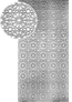 Plech pozinkovaný, 2000 x 1000 x 1,2 mm, 3D vzor kvet