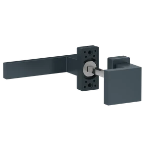 Hliníkový set kľučka/guľa, RAL 7016 matná - slide 0