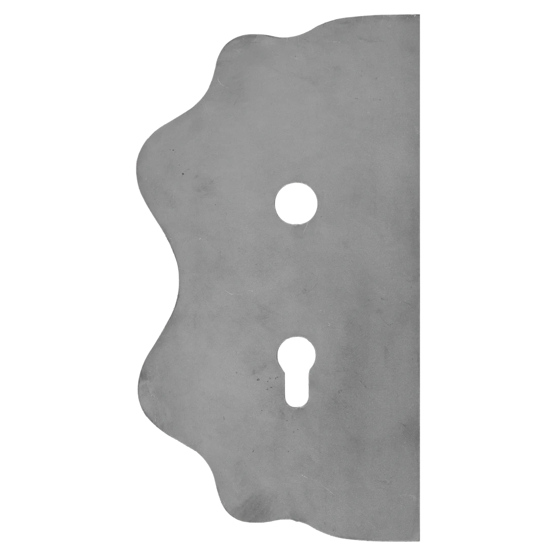 Štít 250 x 135 x 3 mm, rozteč 72 mm, hladký, obojstranný