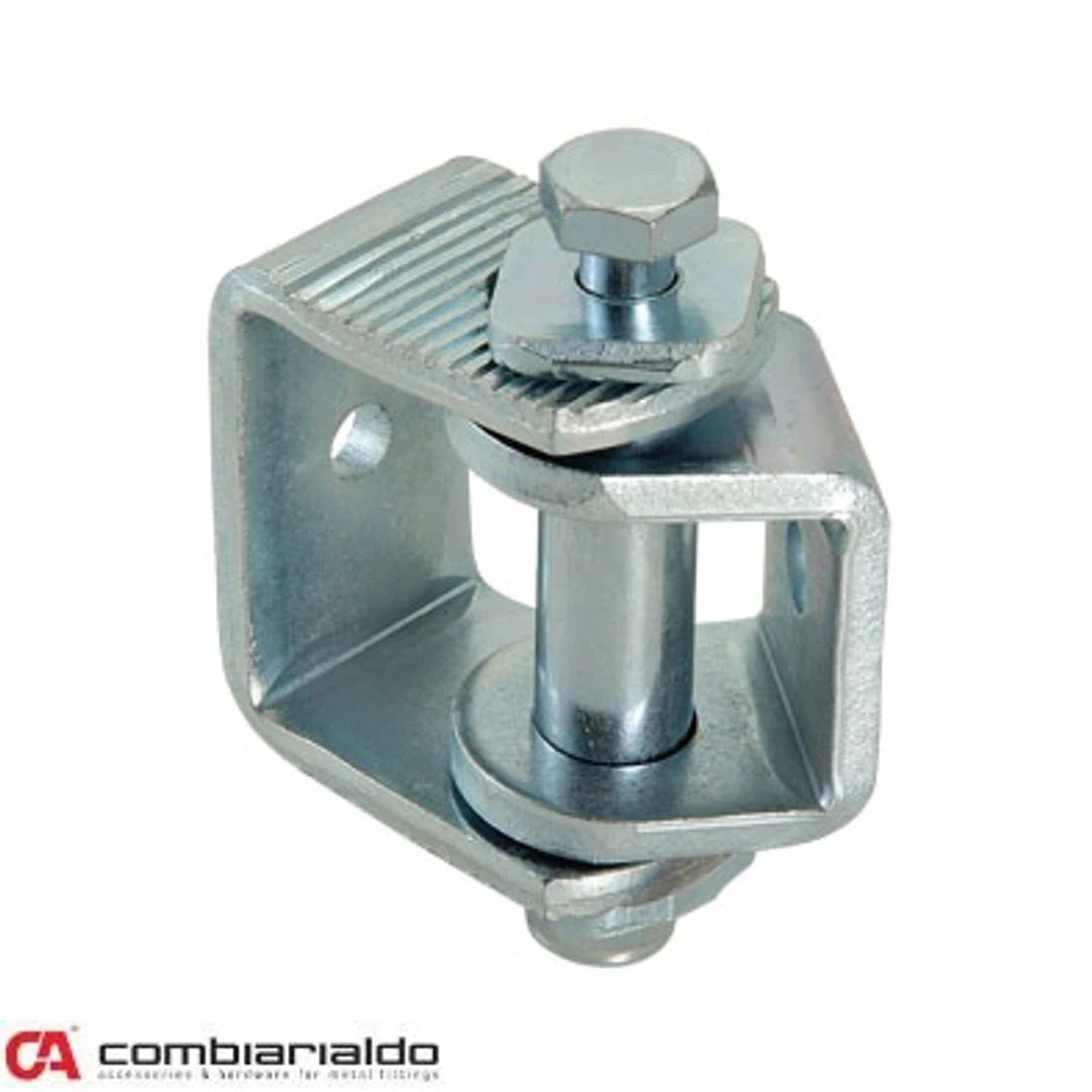 Combi Arialdo Navařovací pant M10x65mm, otevíratelný 90°, nastavitelný 1D, pozinkovaný