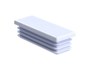 Krytka plastová 30 x 80 mm - slide 1