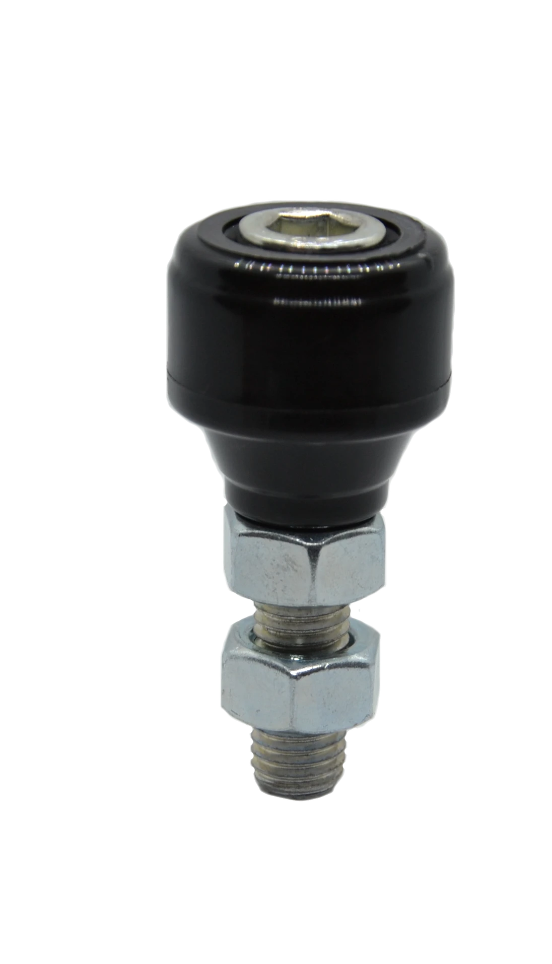 Polyamidové vodící kolečko D-36mm, H-39mm, M12 pro horní vedení posuvných bran