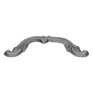 Úchyt kovaný 240 x 71 mm, odsadenie 32 mm - slide 1