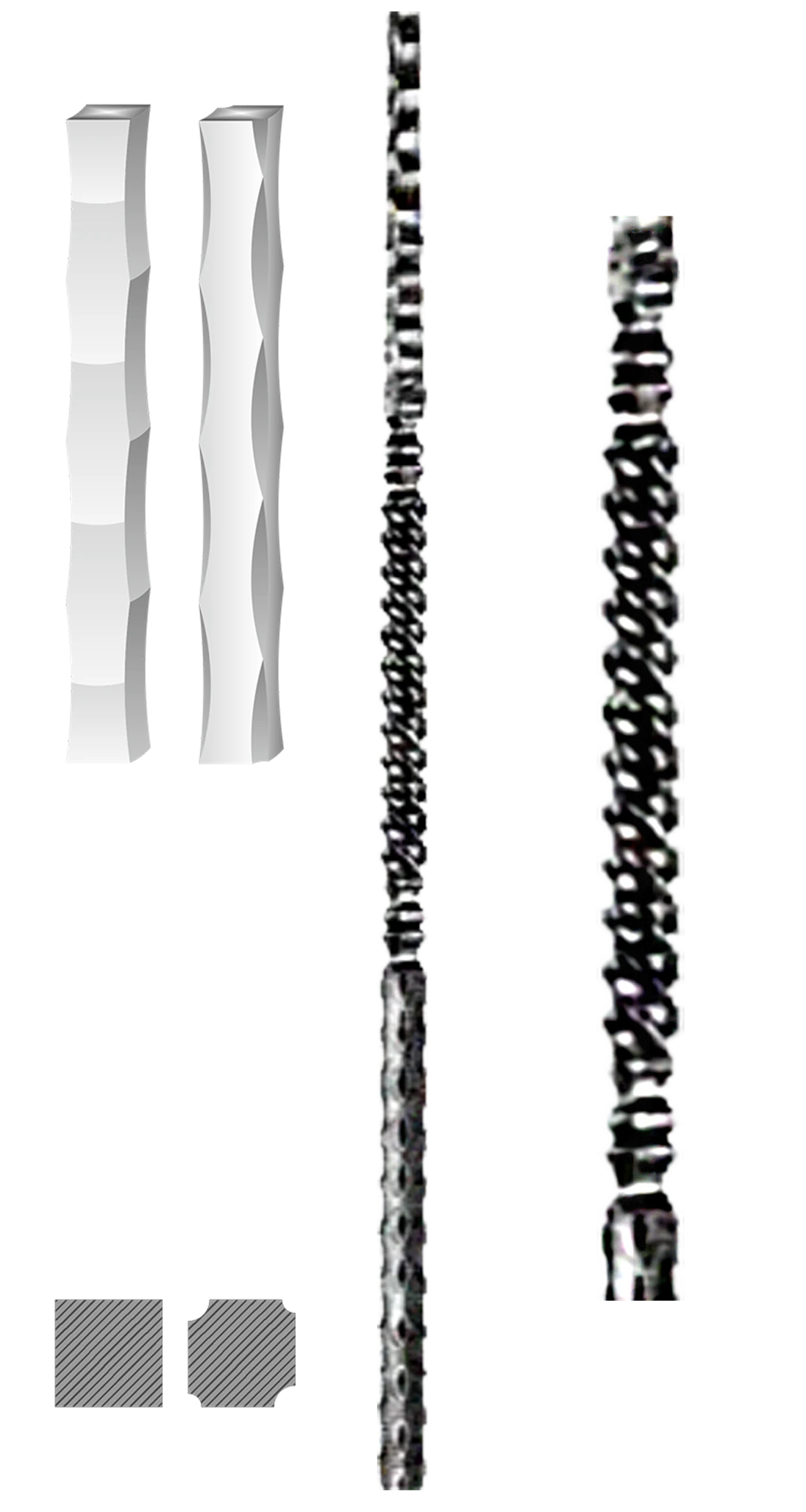 Tyč 25 x 25 x 1300 mm