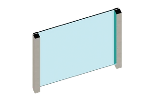 Kotviaci profil, sklo 12 - 22 mm, bočné kotvenie, L = 2,5 m - slide 4