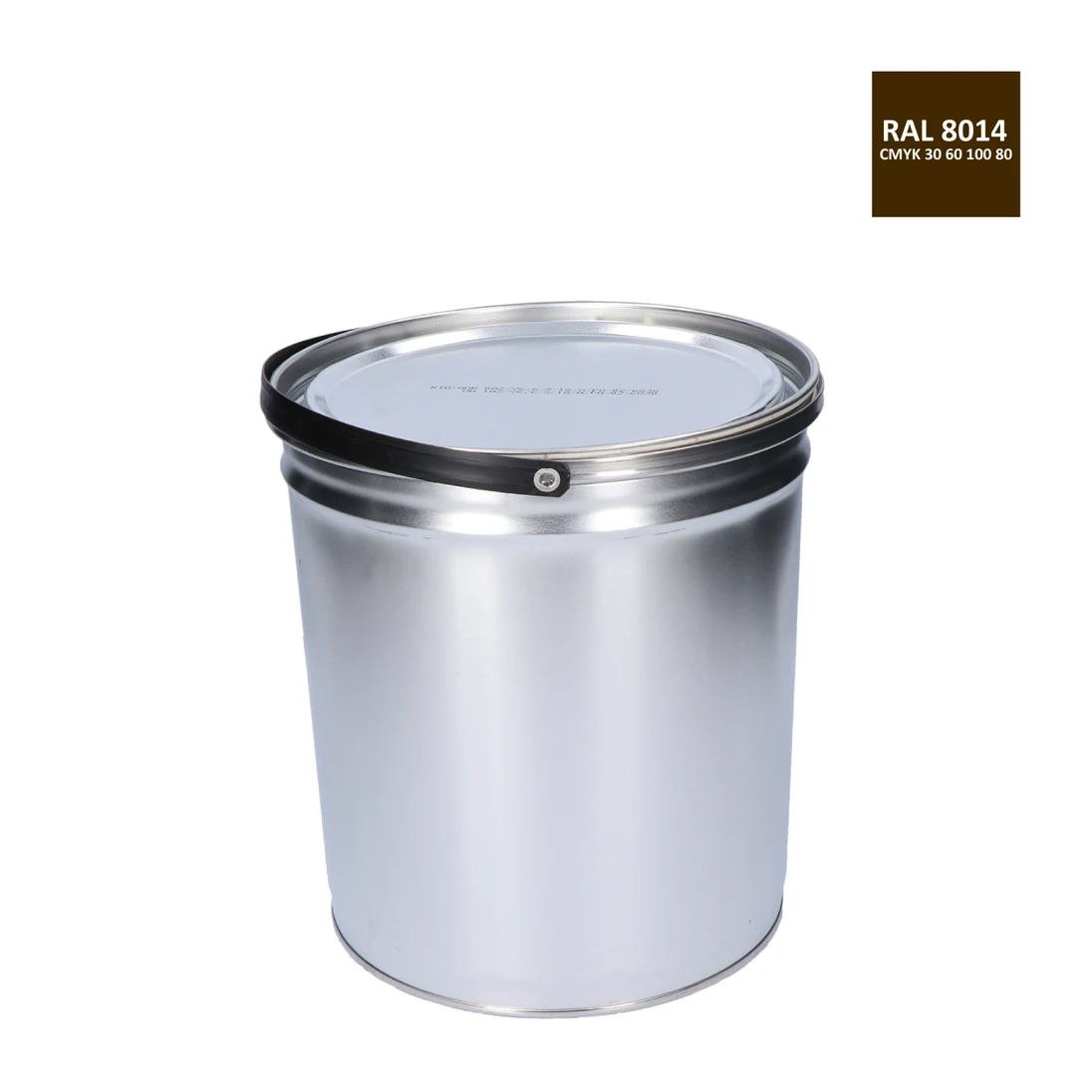 Barva antikorozní polomatná na zinek 5 kg sépiově-hnědá