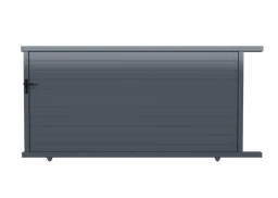 Posuvná brána, hliníková 4000 x 1862 mm