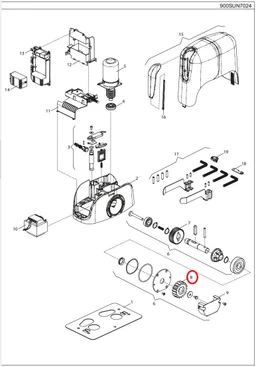 480PIGN000A00 pastorok M4 pre SUN a novší typ TURBO