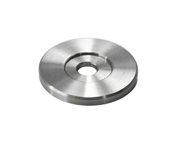Platňa na bočné kotvenie stĺpu ø 42 mm, brúsená AISI 304