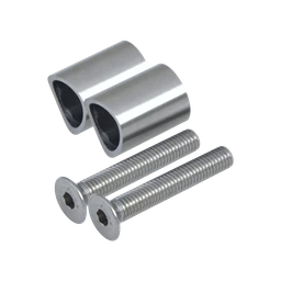 Prechod medzi stĺpom ø 42,4 mm a platňou, L = 25 mm