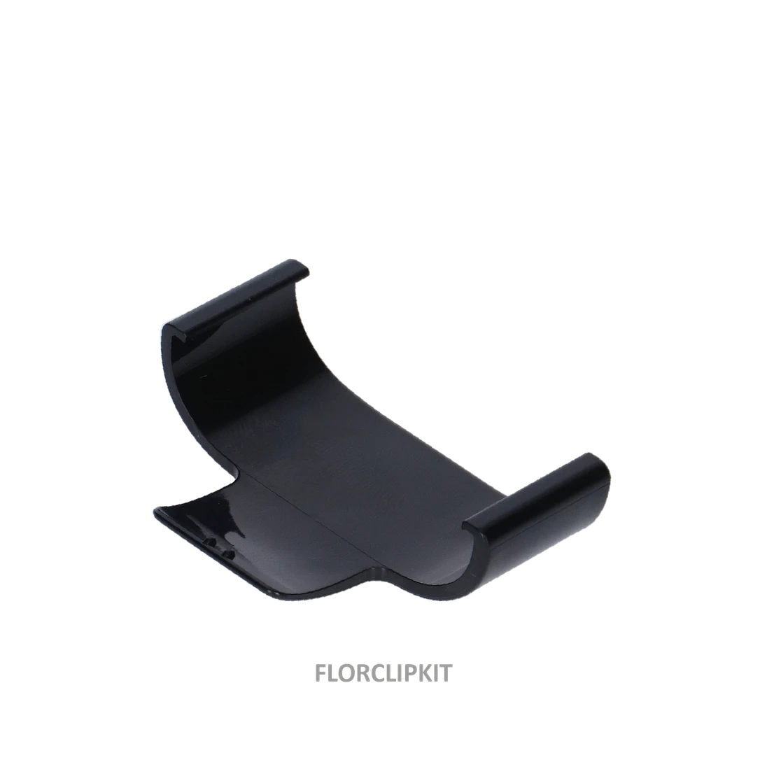 Plastový držiak vysielača Era Flor, čierny + samolepka