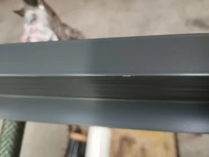 poškozený profil na výplň 108x16x6000mm, materiál EN AW-6060 T66, přírodní hliník bez povrchové úpravy, cena za KUS - slide 3