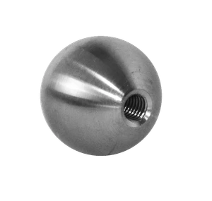 Koule plná se závitem M6 / ø 25 mm, broušená nerez AISI 304 - slide 0
