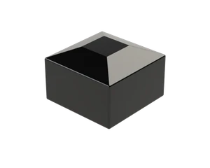 Vonkajšia krytka 40 x 40 mm, plastová PE - slide 1