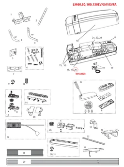 041A4028 transformátor LM60EV, LM60EV/S/F