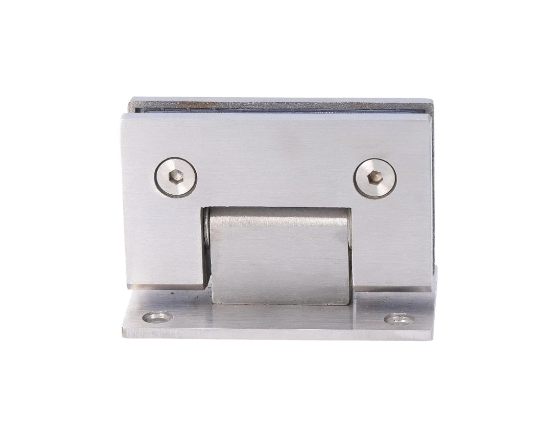 Záves medzi stenu a sklo, sklo 8 - 10 mm, brúsená AISI 304