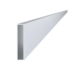 Poškozený Al jekl 100 x 20 x 2 x 6000 mm, bez úpravy - slide 0