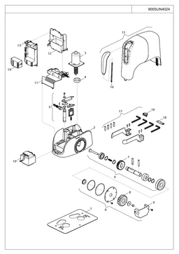999ALBE011C00  kit převodovky pro SU4024