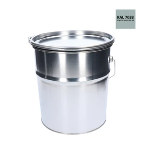 Barva antikorozní polomatná na zinek 10 kg - achátová šedá - slide 1