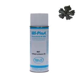 Brilantná čierna 400 ml s kovosľudovým efektom