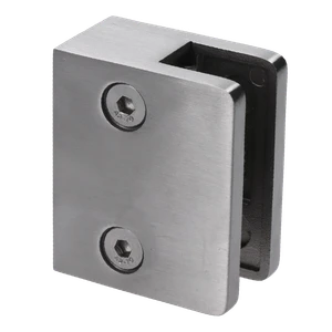 Svorka koncová, sklo 8 - 12,76 mm, brúsená AISI 304 - slide 0