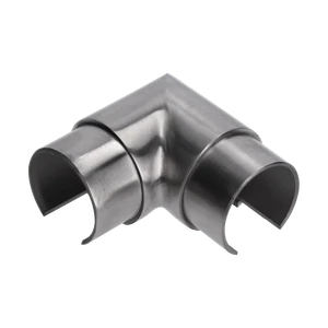 DOPRODEJ! Spojka koleno, lepený spoj, broušená AISI304 - slide 0