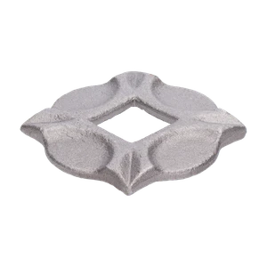 Pätka 100 x 100 x 10 mm, otvor 30 mm, bez povrchovej úpravy - slide 1