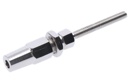 Úchyt pre lanko ø 4 mm, závit M6, brúsená nerez AISI 304