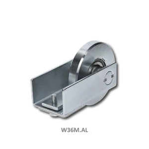 Nábehové koliesko samonosnej brány pre profil 95 x 100 mm - slide 1