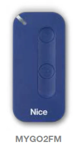 Vysielač 2-kanálový, 868 MHz, séria MYGOFM, plávajúci kód