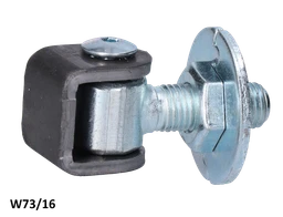 Záves M16 navárací, 90°, nastaviteľný 1D s kontramaticou