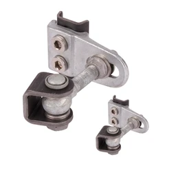 Navařovací pant M16, 180°,  nastavitelný, částeční pozink