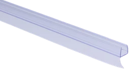 Plastové tesnenie na sklo 8 mm, L = 2200 mm