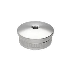 Spodek držáku na trubku ø 42,4 mm, broušená nerez AISI 304 - slide 1