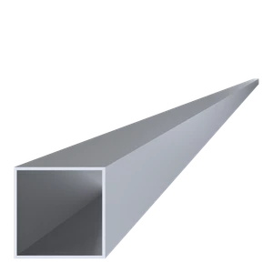 Jekl 60x60x2mm, L-6000mm, hliník bez povrchové úpravy - slide 0