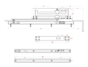 DOPREDAJ!Skrytý hydraulický zatvárač, dvere 1200 mm, 65 kg, Al, šedá - slide 3