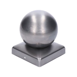 Strieška plechová, 100 x 100 mm s guľou ø 80 mm