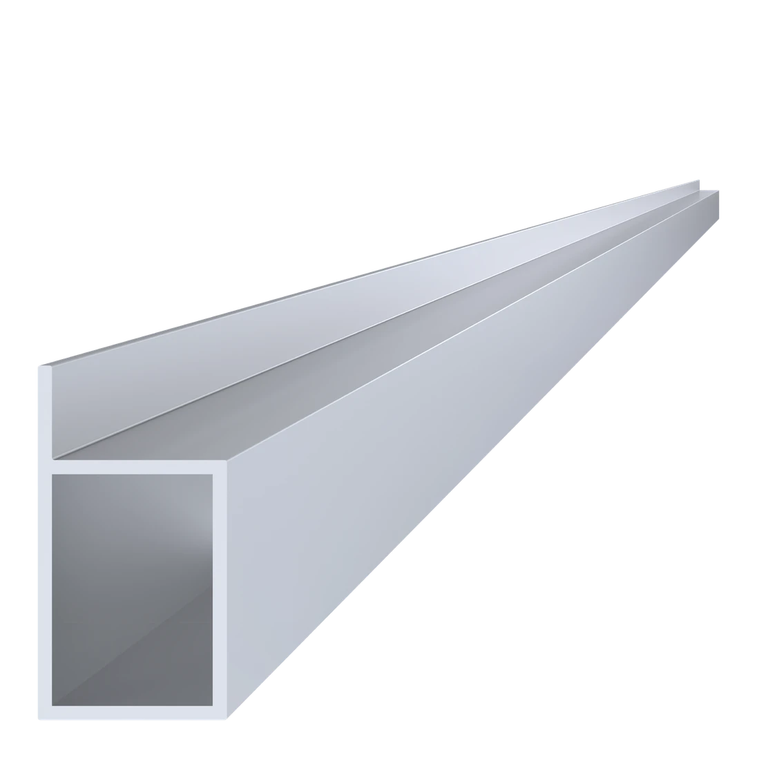 L profil uzavřený 40x55x75x6000mm, bez povrchové úpravy