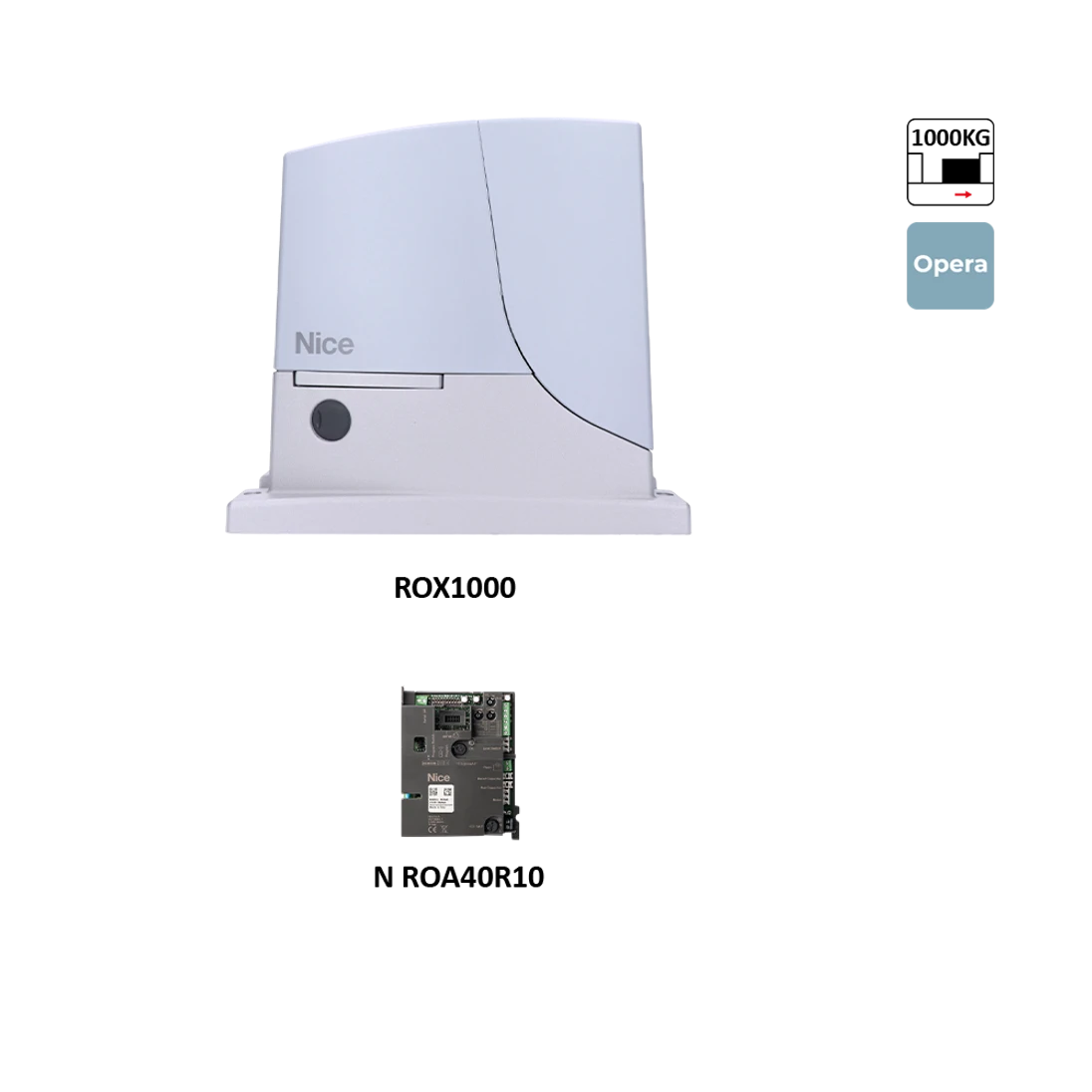 ROX1000 sada pre posuvnú bránu do 1000 kg