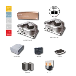 HI-SPEED podzemná sada pre dvojkrídlovú bránu do 3 m/krídlo