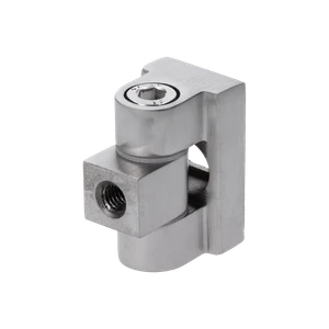 Nastaviteľný záves 0-90° k svorke, brúsená nerez AISI 304 - slide 0