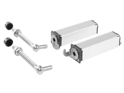 Samozatvárací pružinový záves, 90°, nastaviteľný 1D, nerez