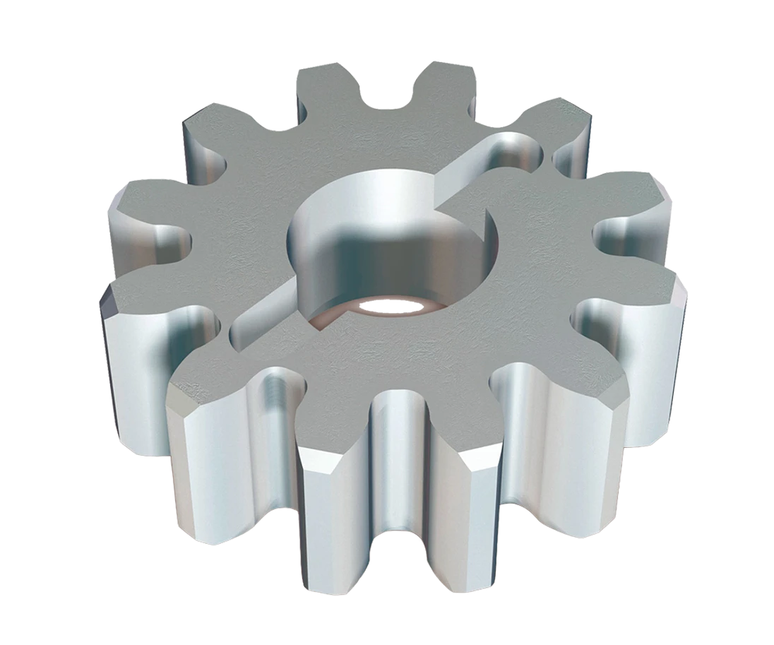 Ozubené koleso Z=12 model zubu 6